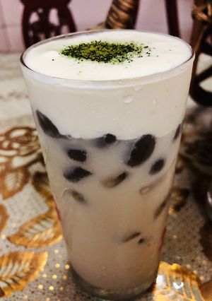 Hình của món Trà sữa kem cheese.