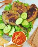 Ikan Bawal Bakar Sambal Limau Kuit