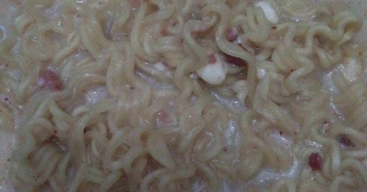 384 resep mie carbonara enak dan sederhana ala rumahan - Cookpad