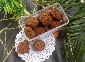 Foto resep Kukis Ampas Kelapa Cokelat