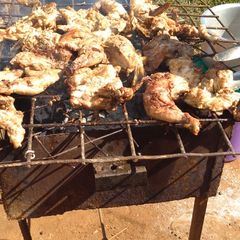 Charcoal roasted chicken #my mum's recipe contest A picture of Charcoal roasted chicken #my mum's recipe contest.