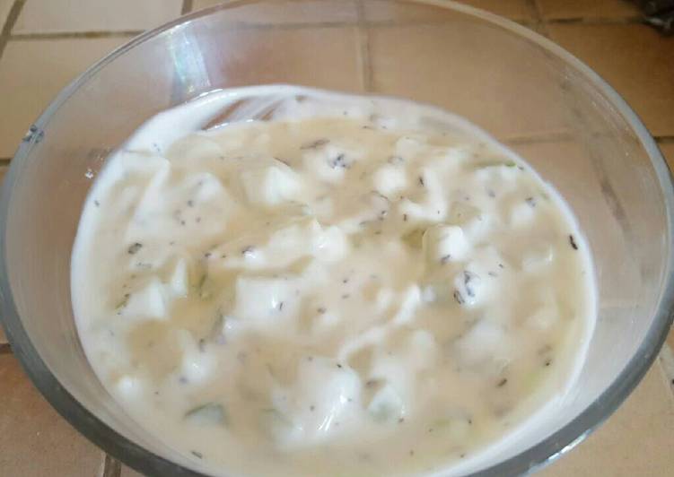 Recette: Tzatziki léger