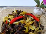 Hati, Paru Kambing Goreng Kunyit