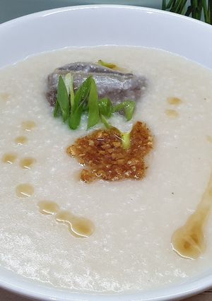 Foto resep Bubur sapi ala resto ta wan