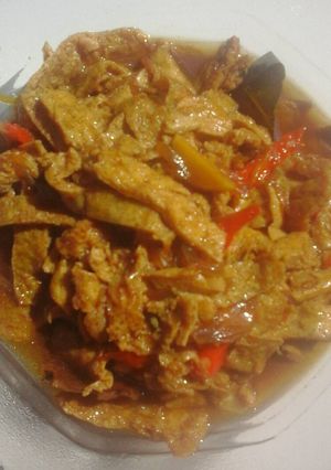 Foto resep Telur dadar masak kecap