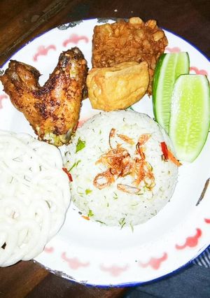 Foto resep Nasi daun jeruk