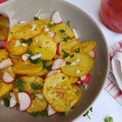 Una foto de Ensalada Templada de Patata Asada