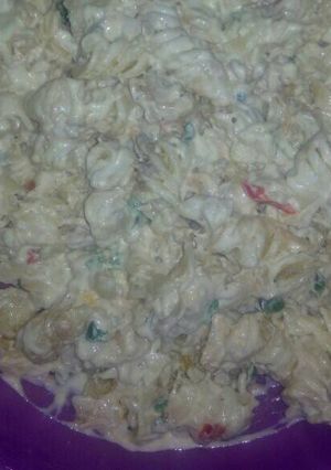 A picture of Pasta and Tuna Salad.