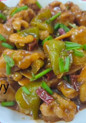 কুঙ পাও চিকেন(Kung  Pao Chicken recipe in Bengali) রেসিপির প্রধান ছবি