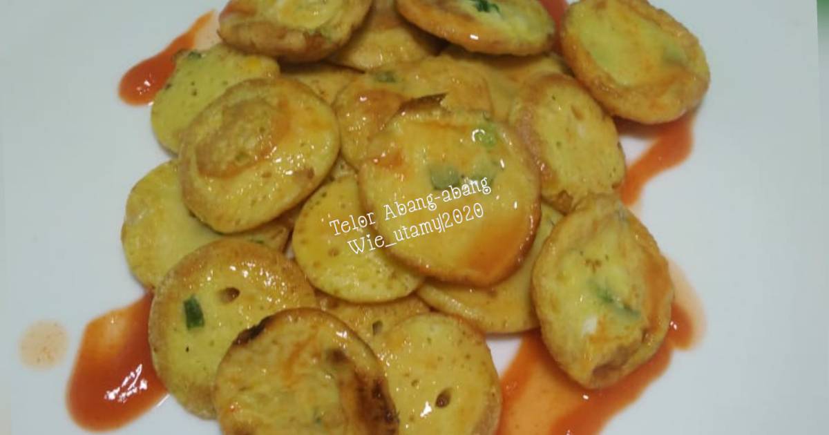 Resep Telor Dadar Abang2 Aka Jajanan Sd Oleh Wie Utamy Cookpad