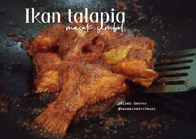 Ikan talapia masak sambal