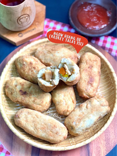 Foto resep Ngow Hiang Ou / Kroket Talas Isi