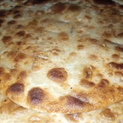 A picture of Besan ka khasta paratha,.