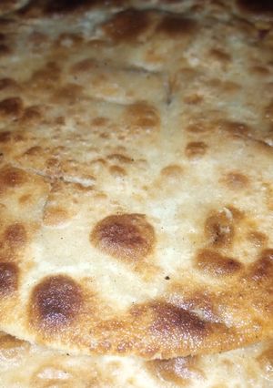 A picture of Besan ka khasta paratha,.