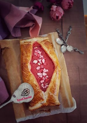 Une photo de Galette gourmande a la praline