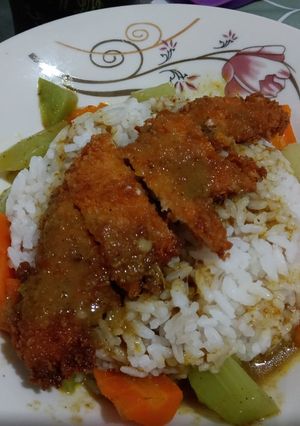 Foto resep Ayam Katsu Kari Instan