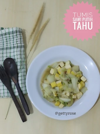Cara Gampang Menyiapkan Resep Tumis Sawi Putih Tahu yang Lezat Sekali Anti Ribet, Bikin Ngiler