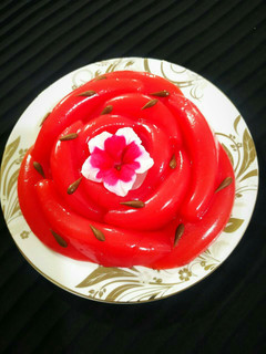 عکسی از دستور دسر هندوانه دارچینی 🍉
