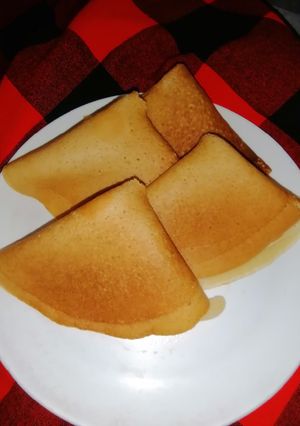 A picture of Vanilla flavored pancakes.