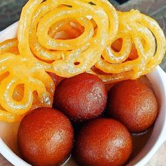 A picture of Juicy gulab jamun.