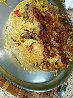 صورة لوصفة مقلوبة باذنجان