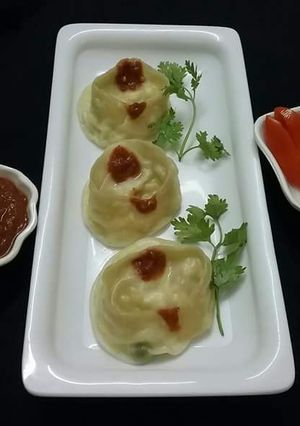 A picture of Paneer momo.