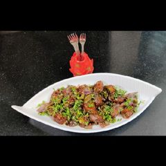 A picture of Paneer Chilli Dry.