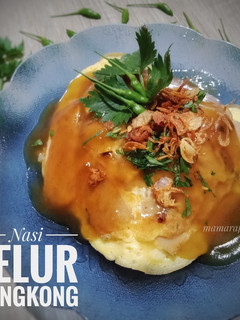 Foto resep Nasi telur Hongkong