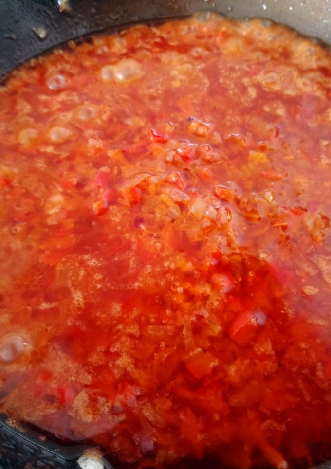 Una foto de Salsa picante para locro