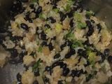 Arroz con porotos negros