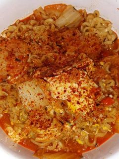 Foto resep Mie Samyang kekinian