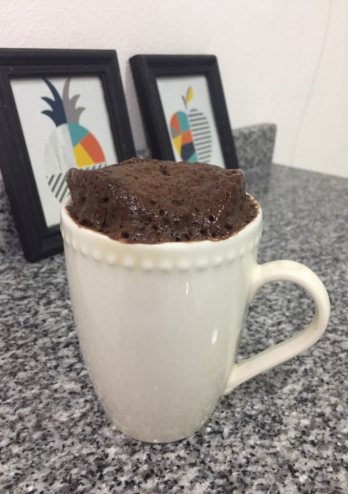 Una foto de Torta en taza o mug cake