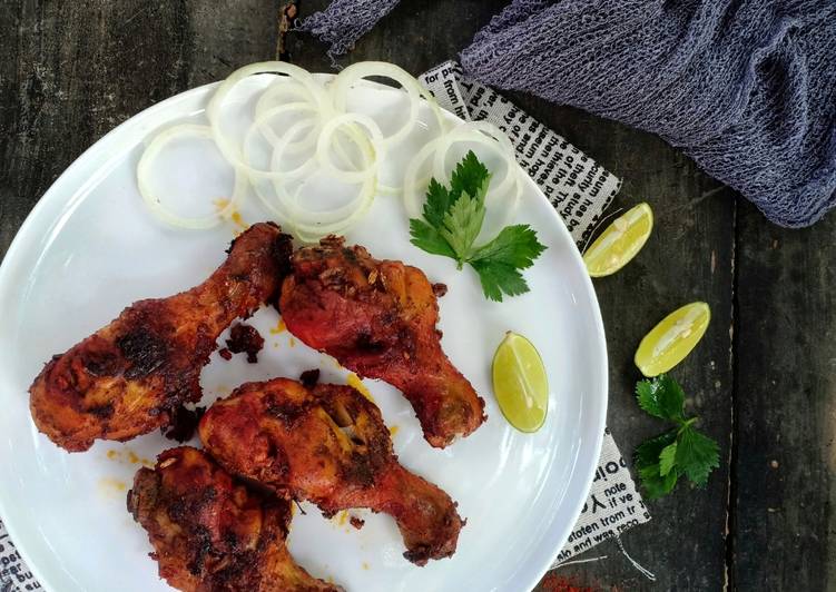 10 Resep: Tandoori Chicken Anti Ribet!