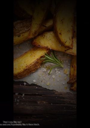 عکسی از دستور سیب زمینی مخصوص🍟