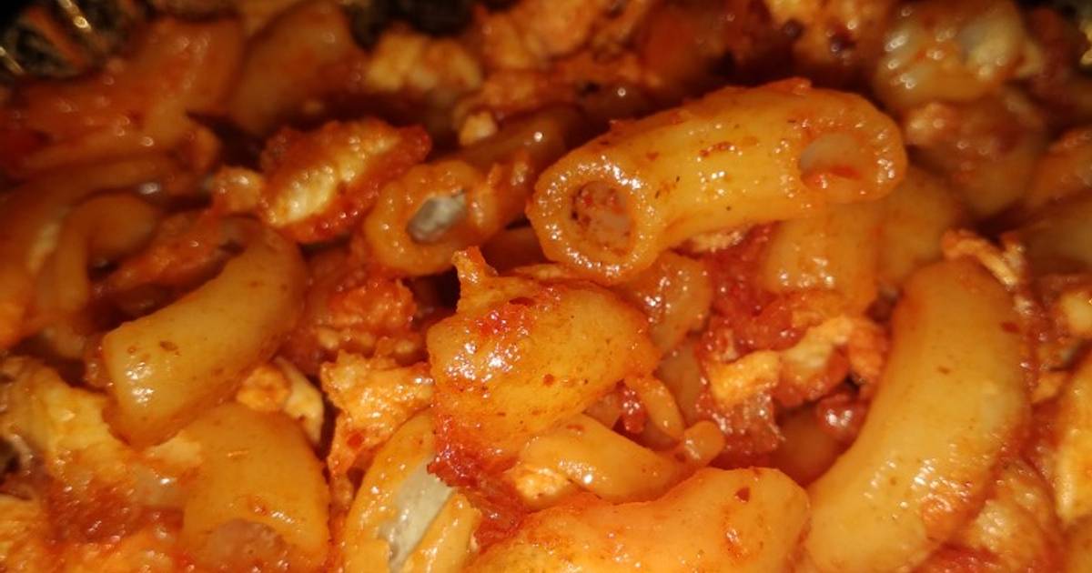 Resep Maklor Bumbu Balado Pedas Makaroni Telor Oleh Riezna Ree Cookpad