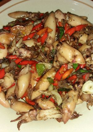 Foto resep Cumi pedas
