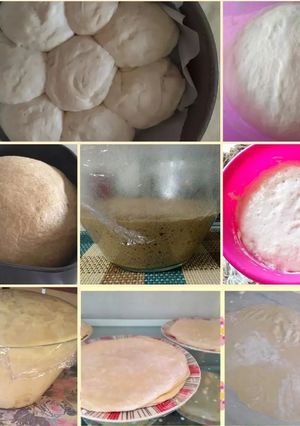Φωτογραφία της συνταγής Ζύμες για ψωμί, πίτσα και άνοιγμα φύλλων για πίτες