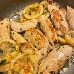 Brown Butter Lemon Chicken 🍋 A picture of Brown Butter Lemon Chicken 🍋.
