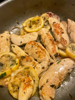 A picture of Brown Butter Lemon Chicken 🍋.