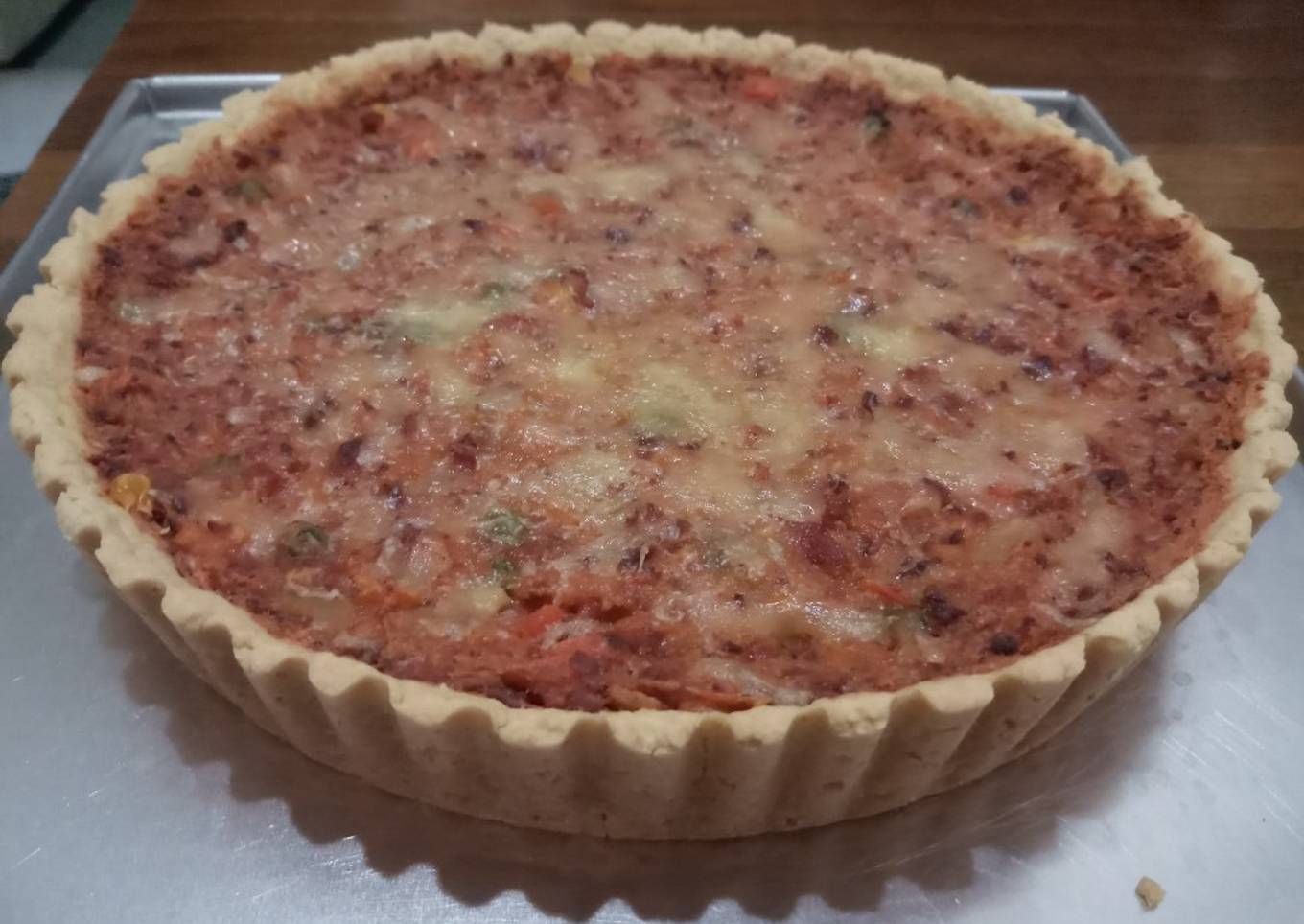 Pie carrot beef