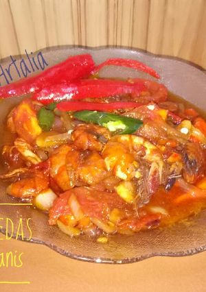 Foto resep Udang Pedas Asam -Manis
