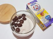 A picture of creamy honey