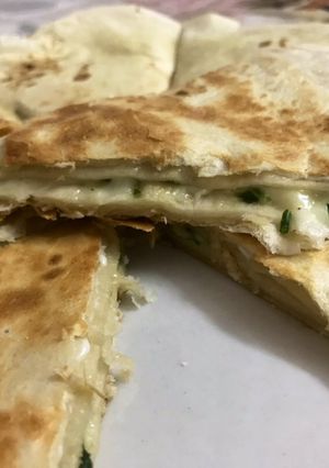 صورة لوصفة صاج بالجبنة 😋