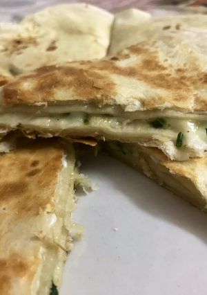 صورة لوصفة صاج بالجبنة 😋
