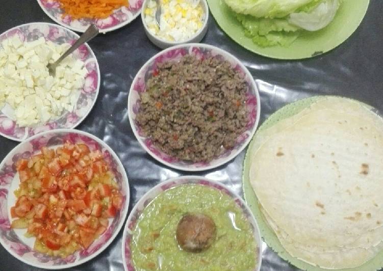 Tacos fáciles y deliciosos con tapas de empanada !!!