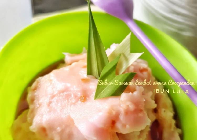 Bubur Sumsum Lembut aroma Cocopandan