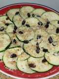 Carpaccio de calabacín