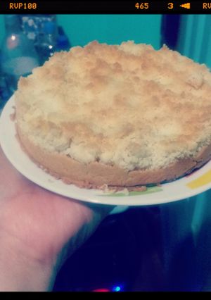 Una foto de Tarta de manzana con crumble