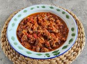 Gambar tumis daging pedas aren