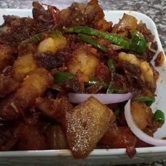 A picture of Fried pork.